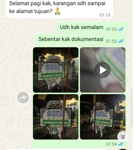 Pengiriman Papan Bunga Selamat Ui Depok