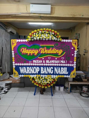Papan Bunga di Ui Depok