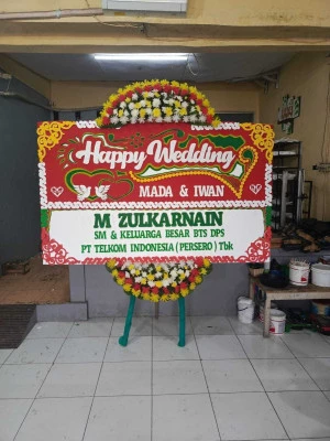 Papan Bunga di Ui Depok