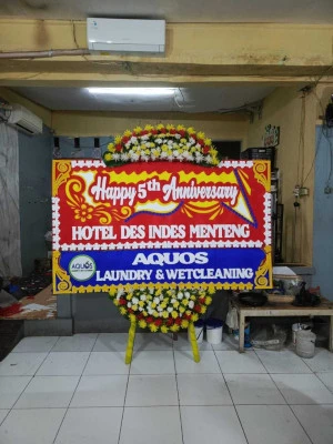 Papan Bunga di Ui Depok