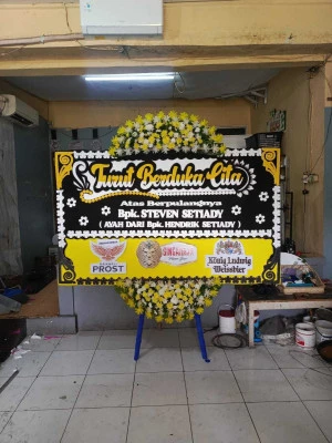 Papan Bunga di Ui Depok