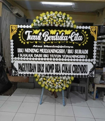 Papan Bunga di Ui Depok