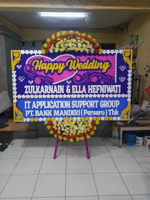 Papan Bunga di Ui Depok