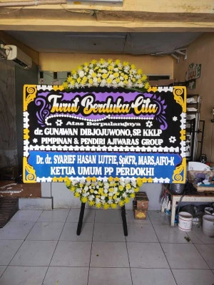Papan Bunga di Ui Depok